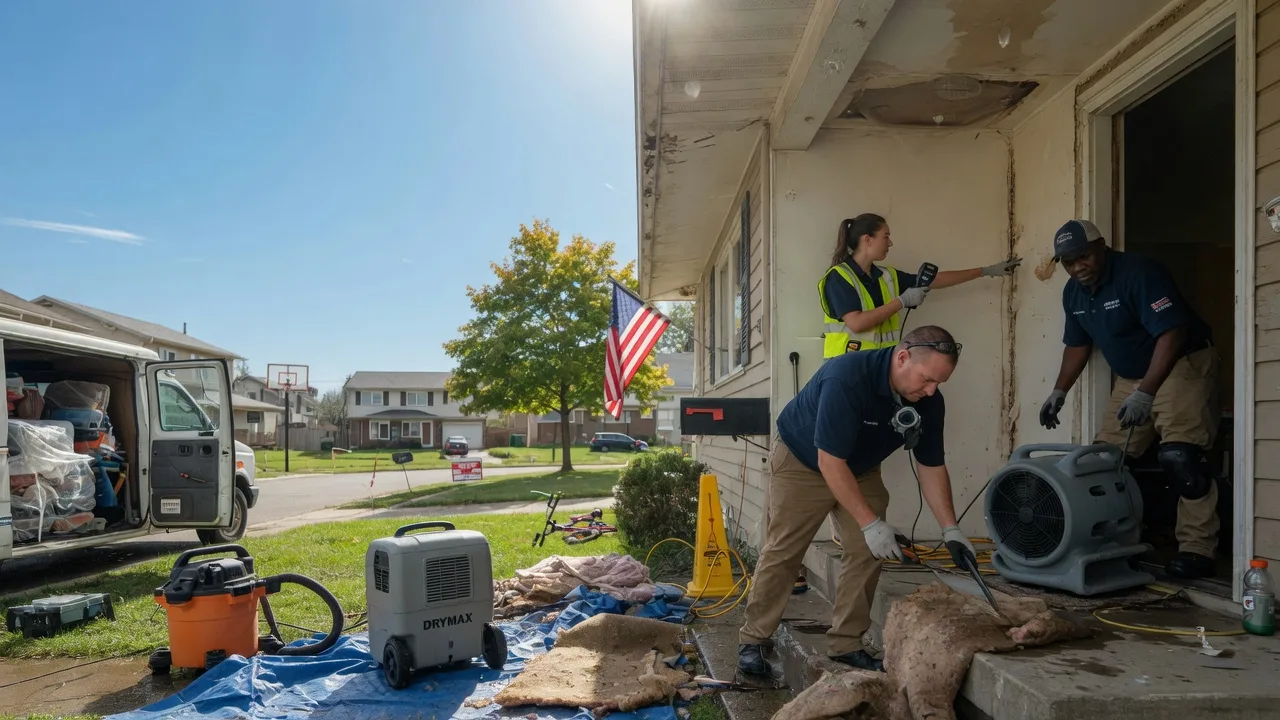Water Damage Restoration in German Valley, IL near me